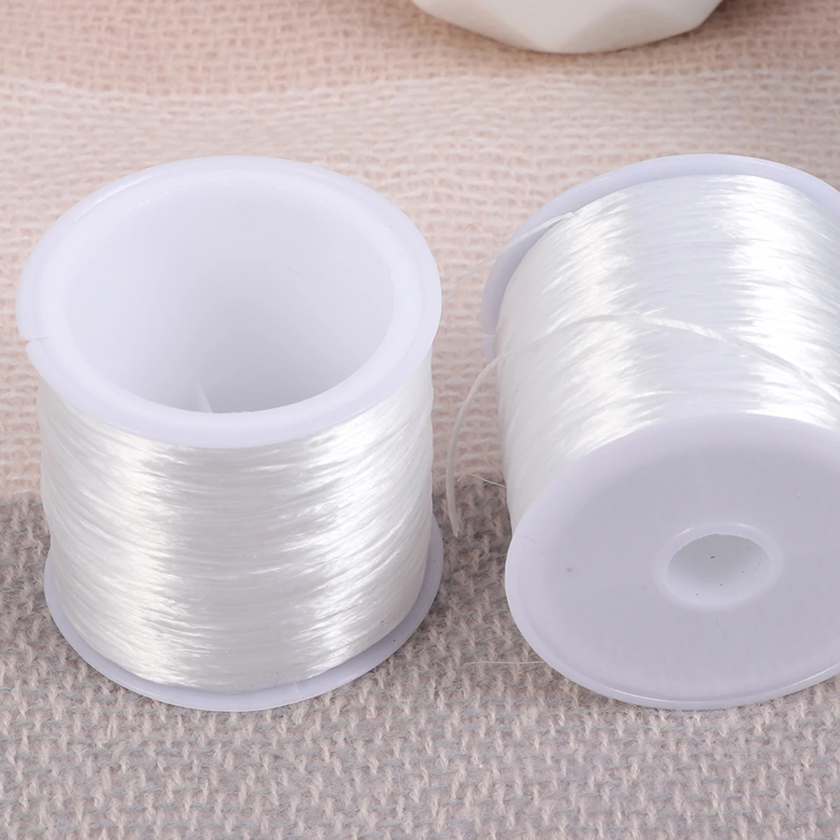 

2 RollsStrong for Bracelet Necklace Bead Jewelry Elastic String Elastic Thread Jewelry Craft Projects Crystal Rope