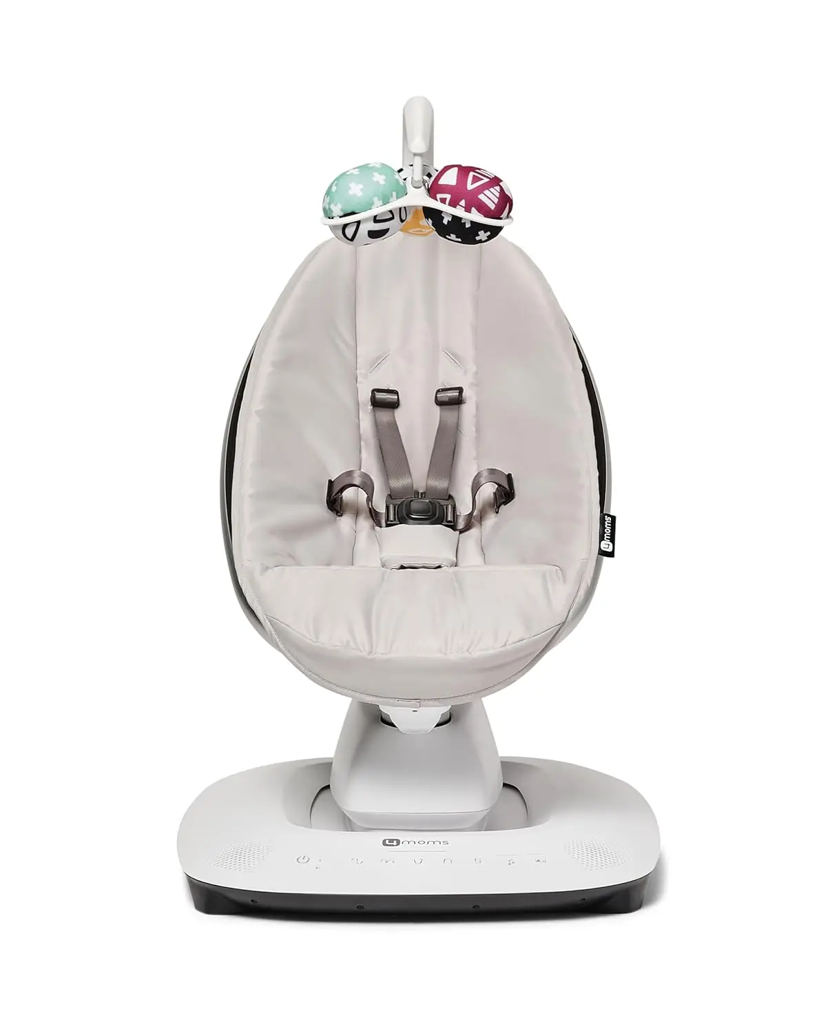 Grey Baby Swing com Bluetooth, habilitado com 5 Moções Únicas