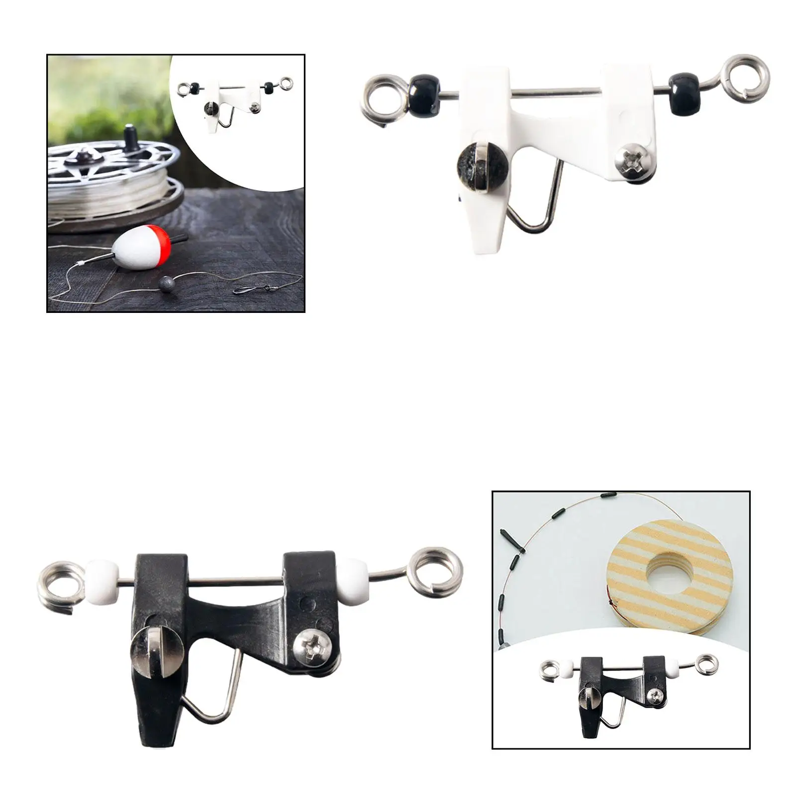 

Fishing Line Separator Clip Fishing Supplies Portable Line Splitter Clamp Fishing Line Snap Clamp Fishing Accessory Clip