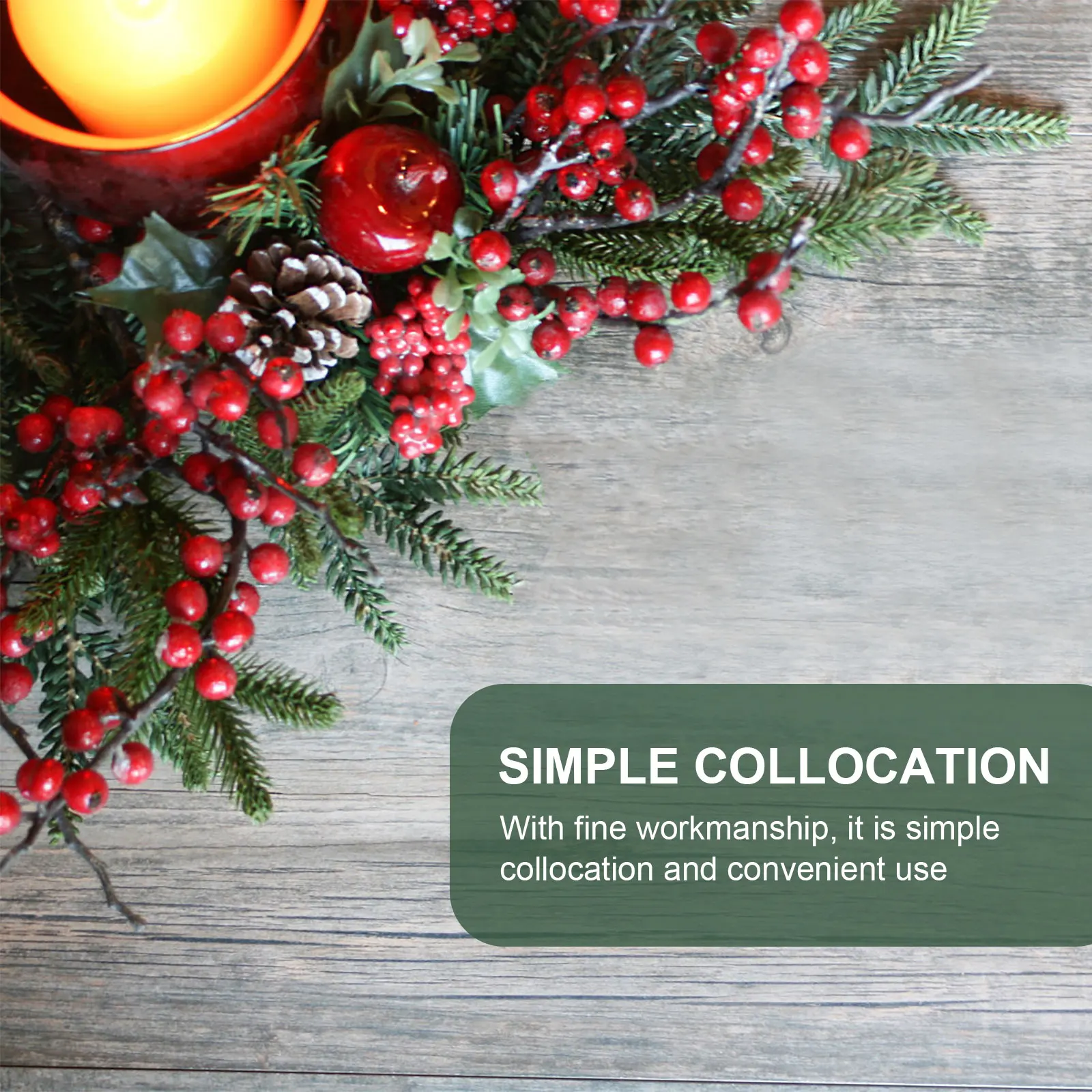 

40 pcs Plastic Pine Needles Artificial Christmas Decorations For Home Xmas Tree Diy Wreath Supplies Simulation Pine Branches