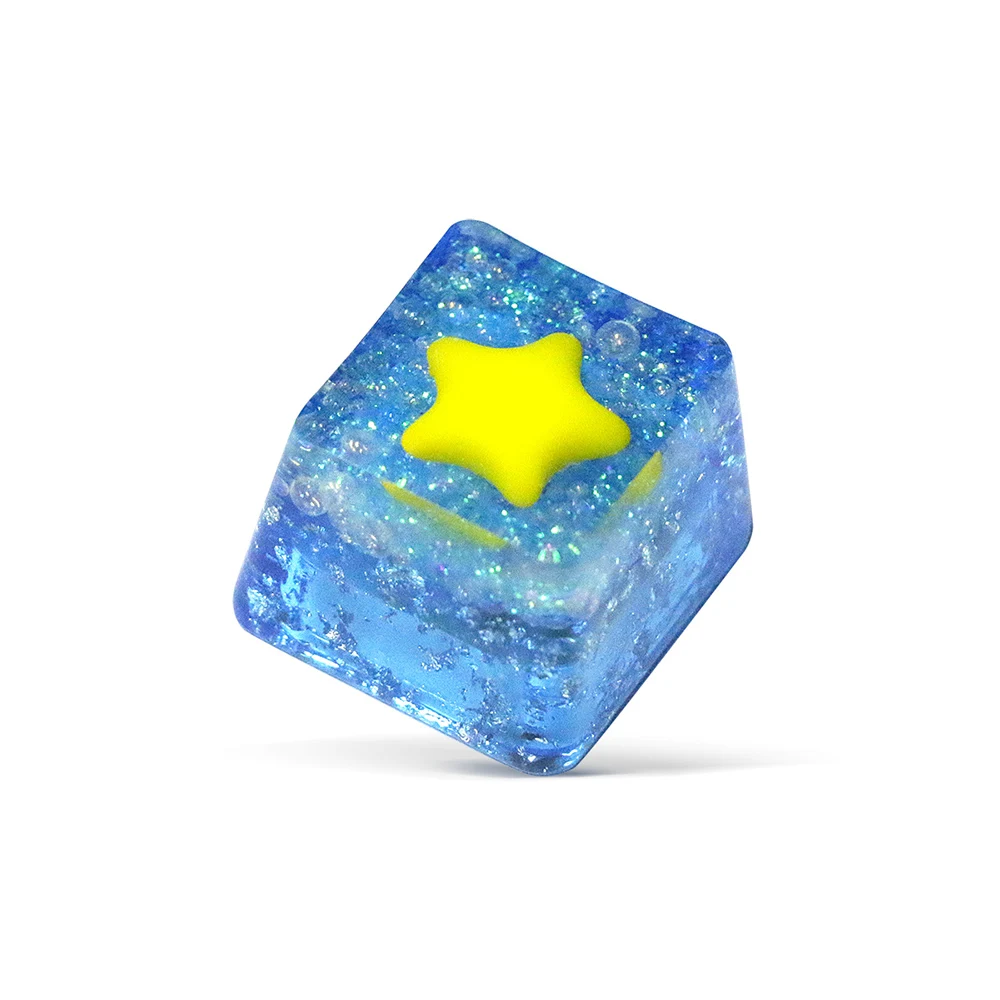 

Custom Resin Keycap Backlit OEM ESC Keycaps Cross Switch Evo80 Wooting Mechanical Keyboard Direction Arrow Caps Cute Panda Shape