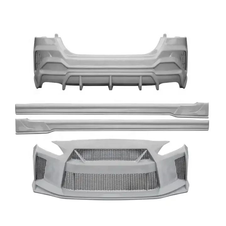 

High Quality Black Priming Teana 2019-2020 CTR Style Complete Set Car Bumpers Front/Rear/Side Skirt Spoiler Excellent Carlong
