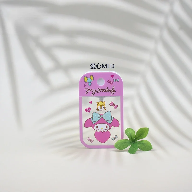 50ml Sanrio Hello Kitty Perfume Bottle Cartoon Spray Bottle Portable Liquid Container for Cosmetics Traveling Cute Press Bottle