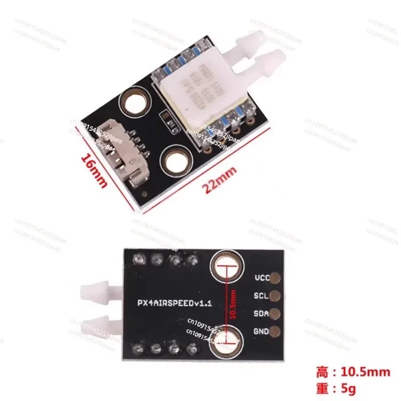 PX4 Differential Airspeed Tube Pitot Tube PITOT Tube Digital Airspeed Meter Differential Pressure Sensor Drone