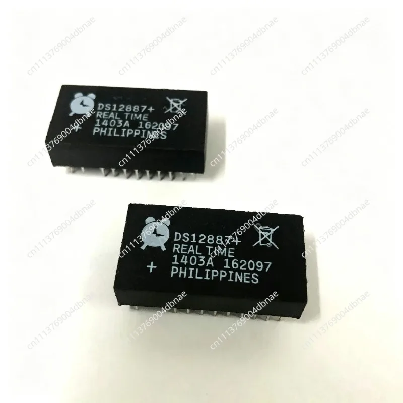 3Pcs DALLAS clock chip DS12887 + DS12C887 + real-time clock module, time IC DIP-18