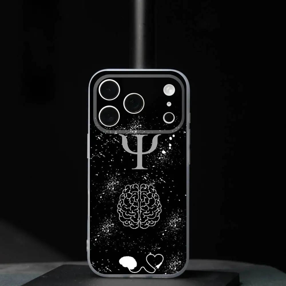 عالم النفس P-نفساء آيفون 11,12,13,14,15,16,17,Pro,Max,Plus,Mini,SE4,E جراب هاتف مغناطيسي لـ Magsafe Wireless #3