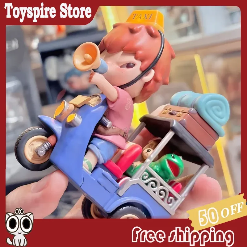

Hot Selling Genuine In Stock Popmart Hirono Tuk Tuk Figure Series Handmade Blind Box Limited Edition Desktop Decoration Gifts