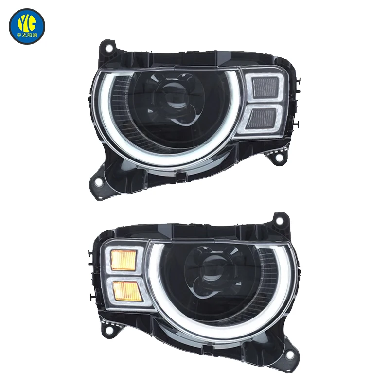 

For Land Rover Defender 90 110 2020 2021 2022 LED Headlights Upgraded LED Accessories Front Head Light Headlamps