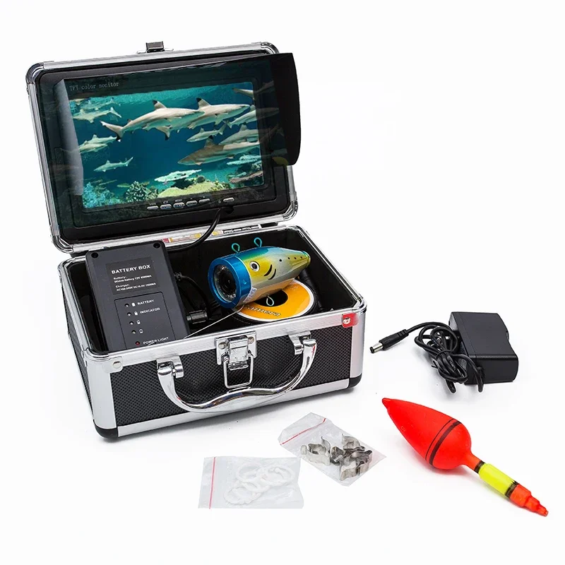 

DVR Function Fishing Camera Recorder 1000TVL HD Ice/lake/ocean Fishing Camera with 7''TFT Color Monitor and 12white Lights WF01A