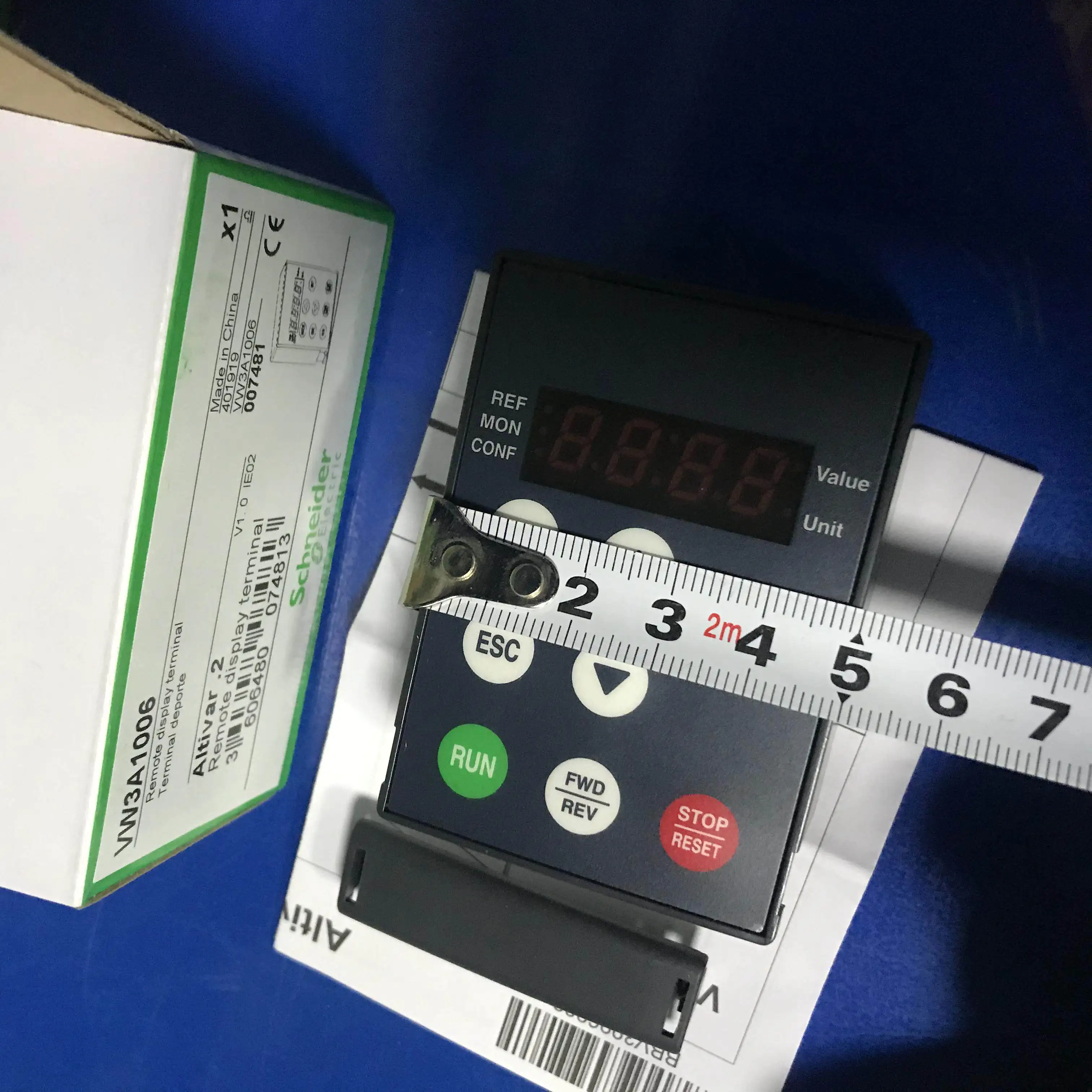 In stock VW3A1006 VW3A1007 Schneider Remote terminal Display and signalling accessory for variable speed drive