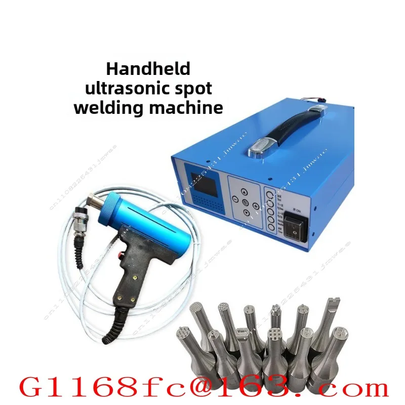 Handheld car door panel clothing positioning plastic welding machine 35K chicken manure cleaning belt spot welding machine