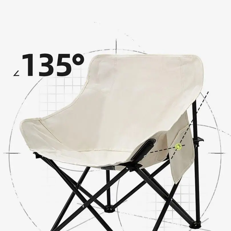 

Ultralight Foldable Outdoor Lounge Chair: Ideal for Picnics, Camping & Fishing