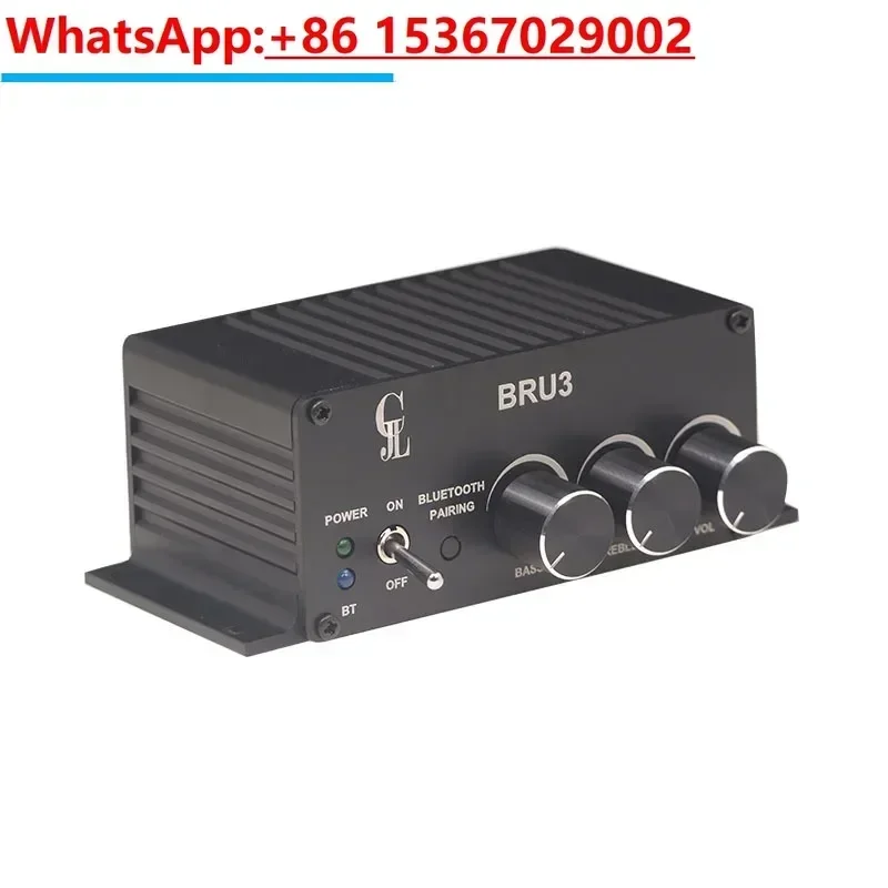 

BRU3 заменяет TPA3118 2X25 Вт Bluetooth-усилитель BT5.0 стерео 2.0 цифровые регулируемые высокие и низкие частоты