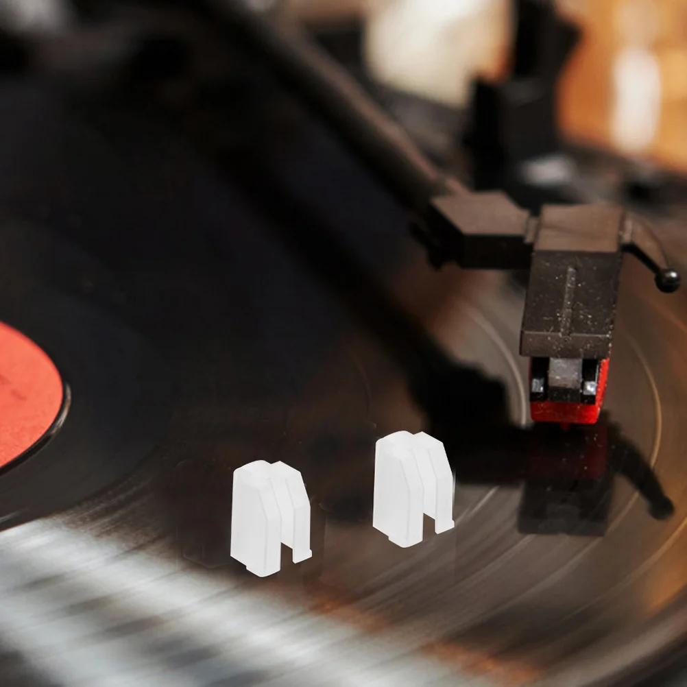 4 قطعة أغطية حماية إبرة التسجيل دافئ صالح القلم استبدال يغطي ل القرص الدوار إبرة حماية مسجل فينيل القلم #2