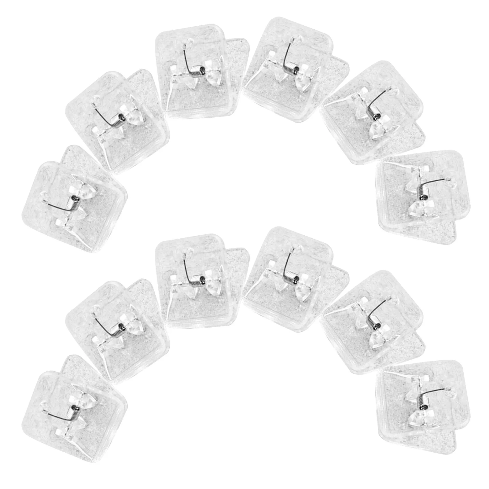 40pcs Plastic Document Clips Binder Clamps Small Paper Organizing Holder For Office Ticket Card Letter Sorting File Clamp