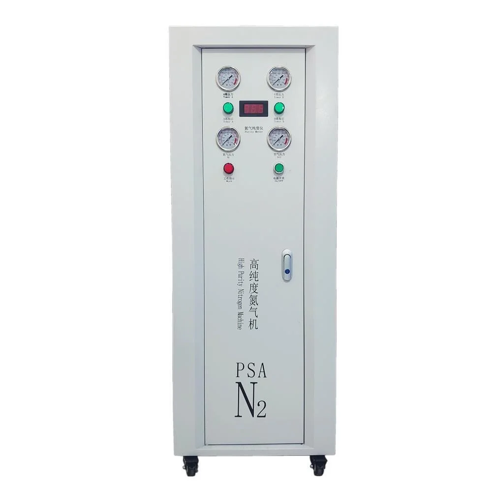 

Small Nitrogen Generator for Food Psa Nitrogen Plant for Beverages 95-99.9995% High Purity Easy to Install and Move