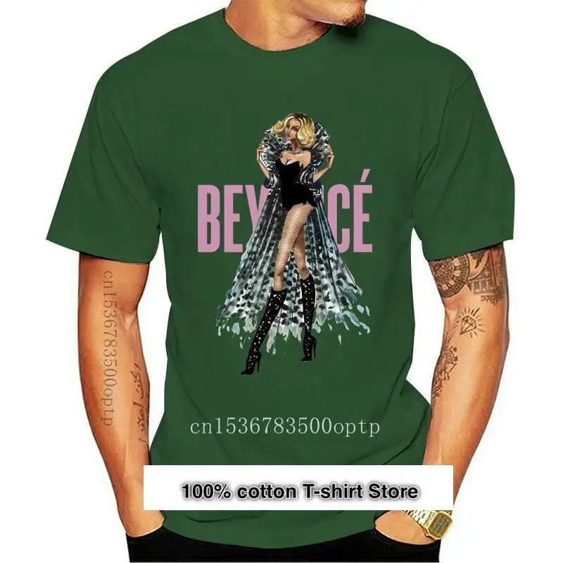 Camiseta con estampado de Beyonce para mujer, ropa informal para mujer, divertida, de verano, 2024