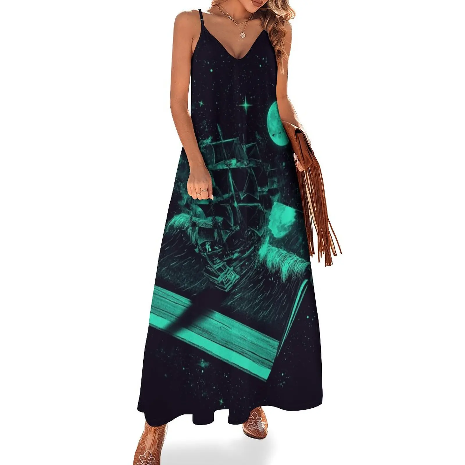 

Crossing the Rough Sea of Knowledge Sleeveless Dress Dresses dresses women summer 2024 clothes for women