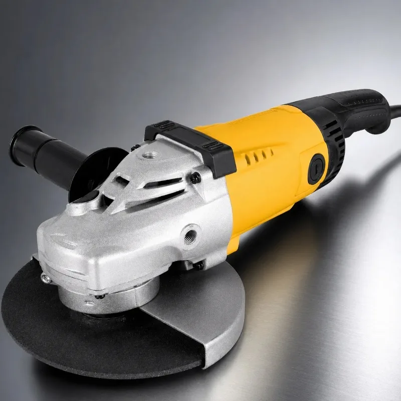 230-2 Corded Angle Grinder 9 Inch Grinding and Cutting Machine for Construction Use Ready Stock Wholesale