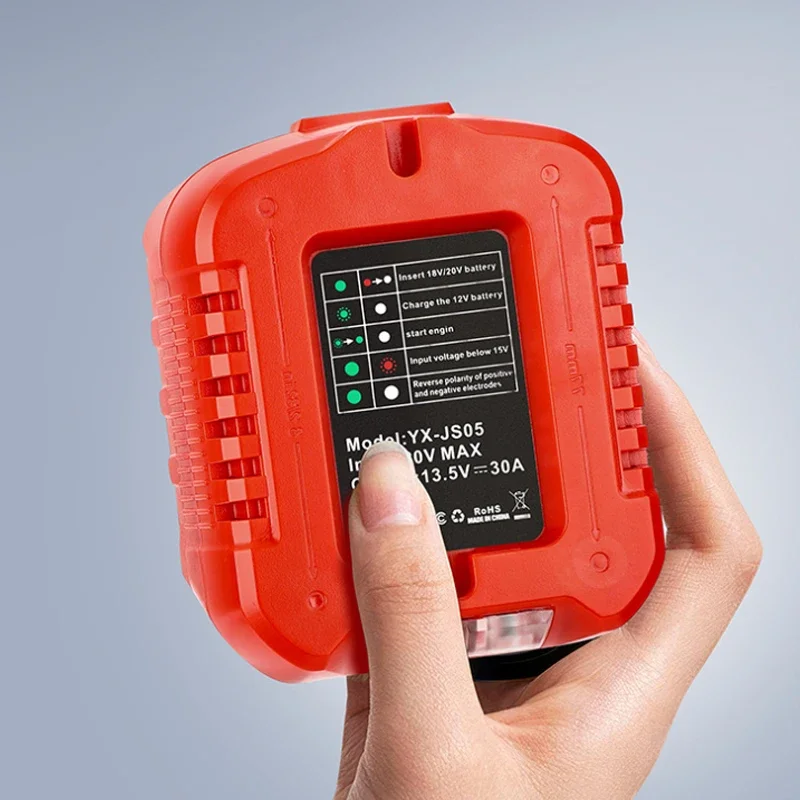 Cabos de ligação para dewalt/makita/milwaukee/bosch 18v bateria de íon-lítio 11awg cabo de reforço de bateria de partida para carro