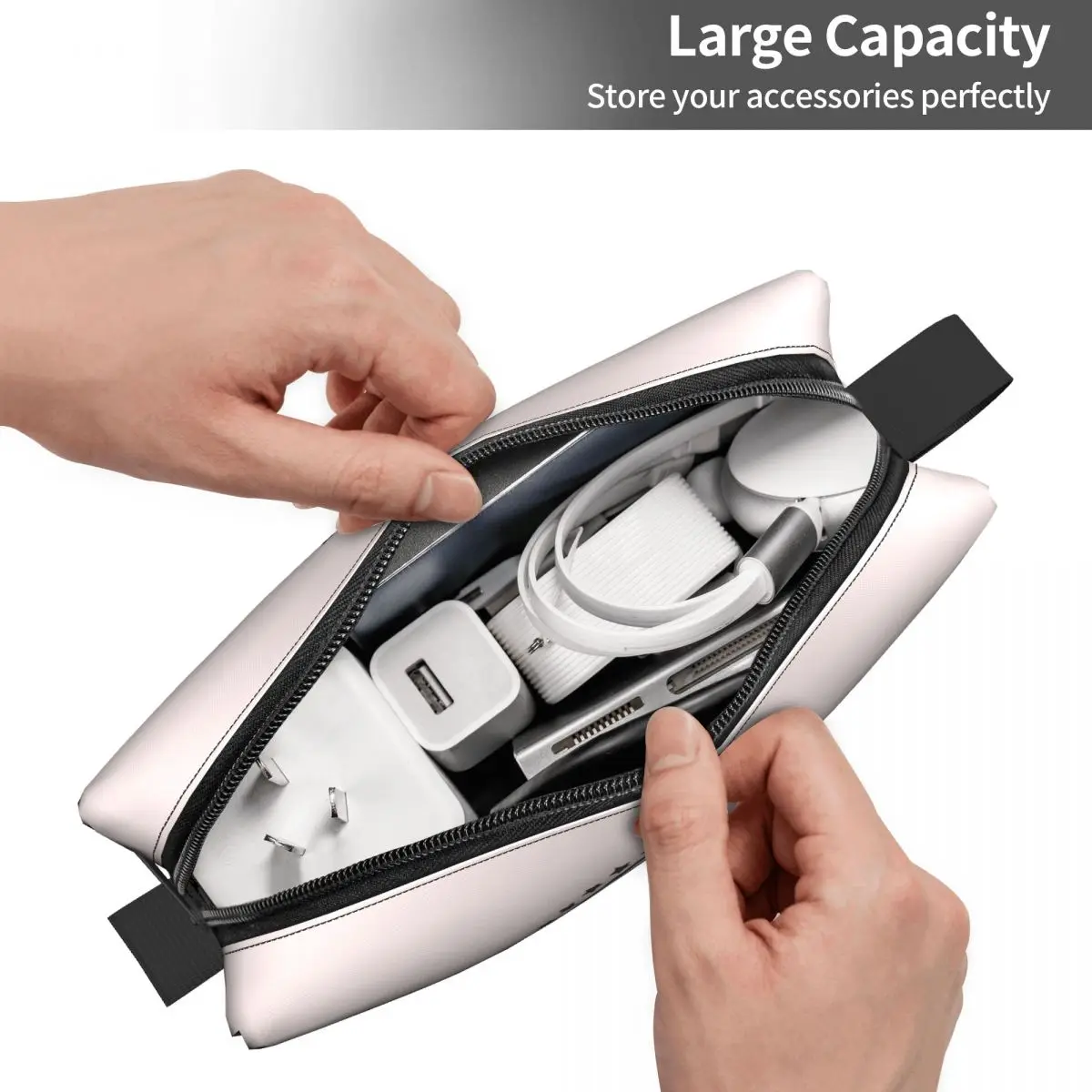 Electrician Cosmetic Bag Women Cute Big Capacity Electrical Engineering Power Makeup Case Beauty Storage Toiletry Bags