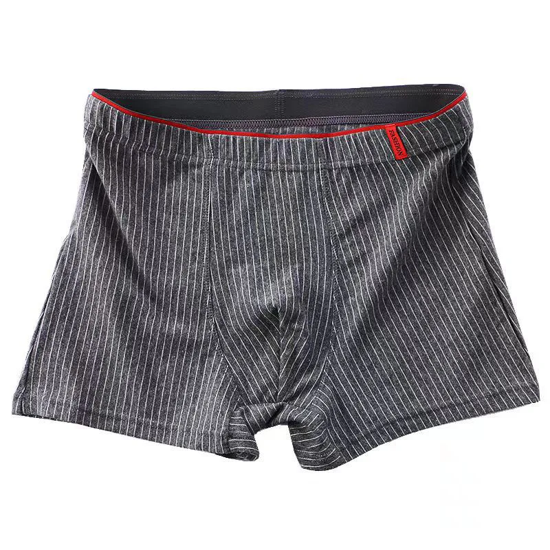 Men\'s Boxer Shorts With Seamless Waist  Comfort Underpants Plus Size Youth Comfortable Shorts Man Panties