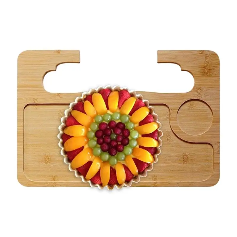 

Food Table For Car Auto Food Eating Desk For Steering Wheel Multi-use Car Seat Stand Trays With Drinks Holder For Tablets