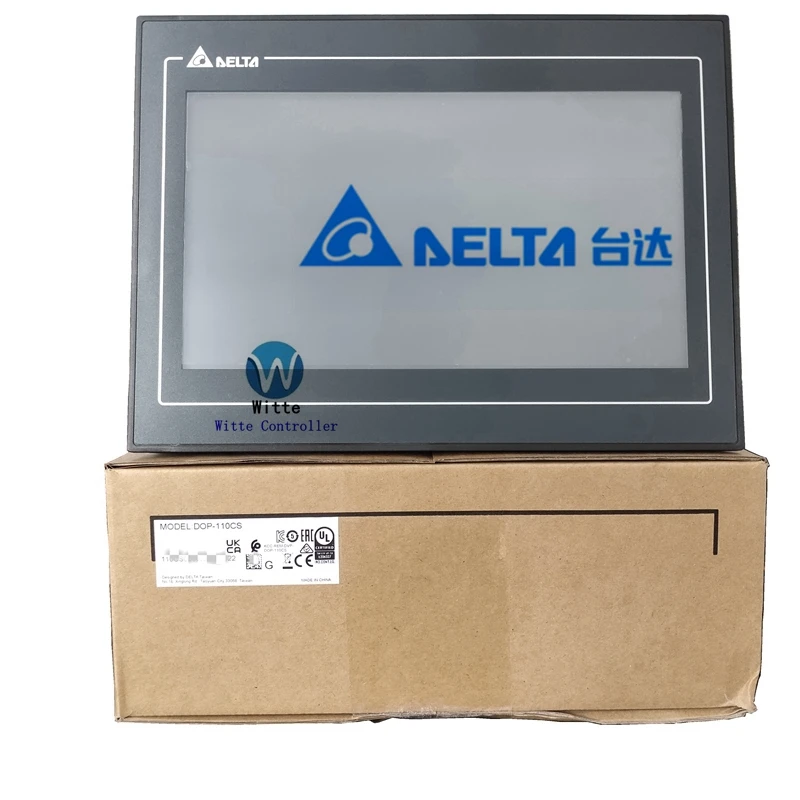 10.1 Inch Delta HMI DOP-110CS DOP-110WS Touch Screen Resolution 1024*600 Human Machine Interface