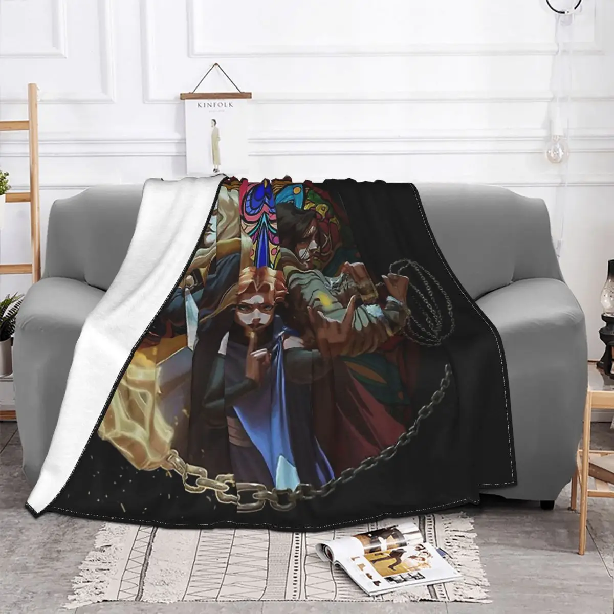 Game Castlevania Blanket Fleece Spring Autumn Gabriel Belmont Multifunction Thin Throw Blankets For home Travel Bedspread