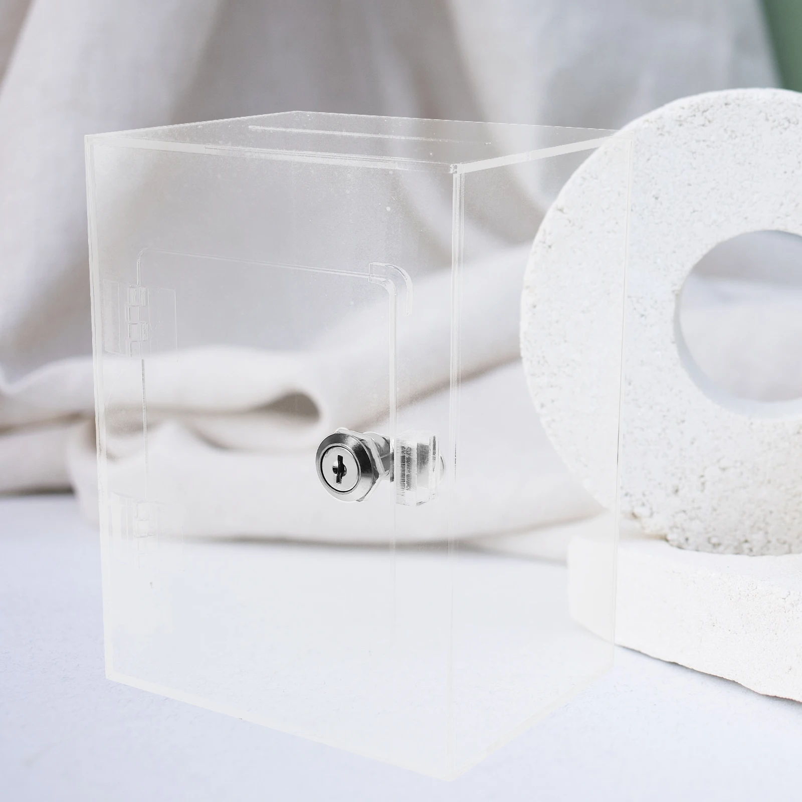 Creatieve grote capaciteit acryl spaarpot helder piggy voor kinderen volwassenen meisjes jongens geschenk spaarpot grote transparante munthouder