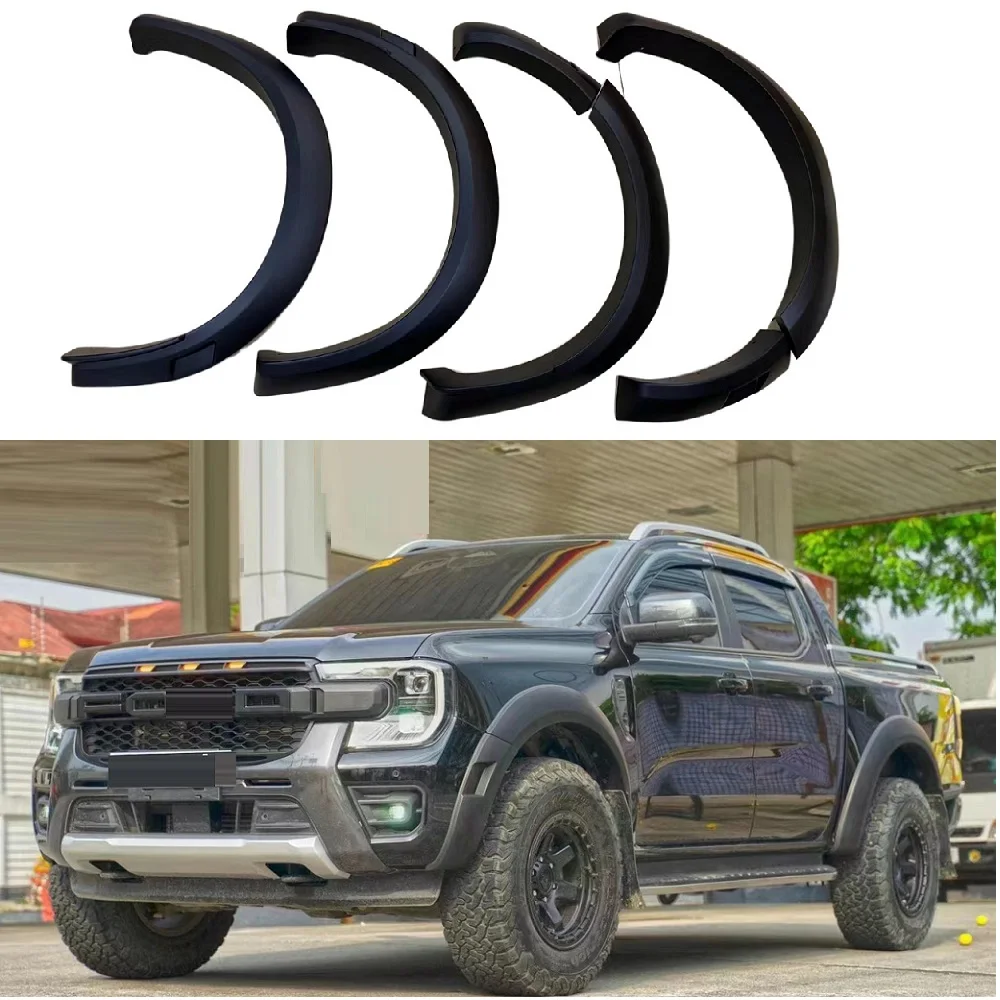 Auto nadkole pasuje do Ford Ranger T9 Wildtrack Xlt 2023 2024 2025 akcesoria zewnętrzne do samochodu części