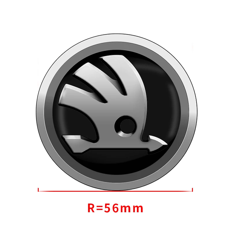 Auto Wheel Center Hub Cap Car Rims Dust-proof  Sticker Hubcaps Car For Skoda Octavia MK2 MK A7 A8 Fabia Karoq Superb Rapid Kamiq