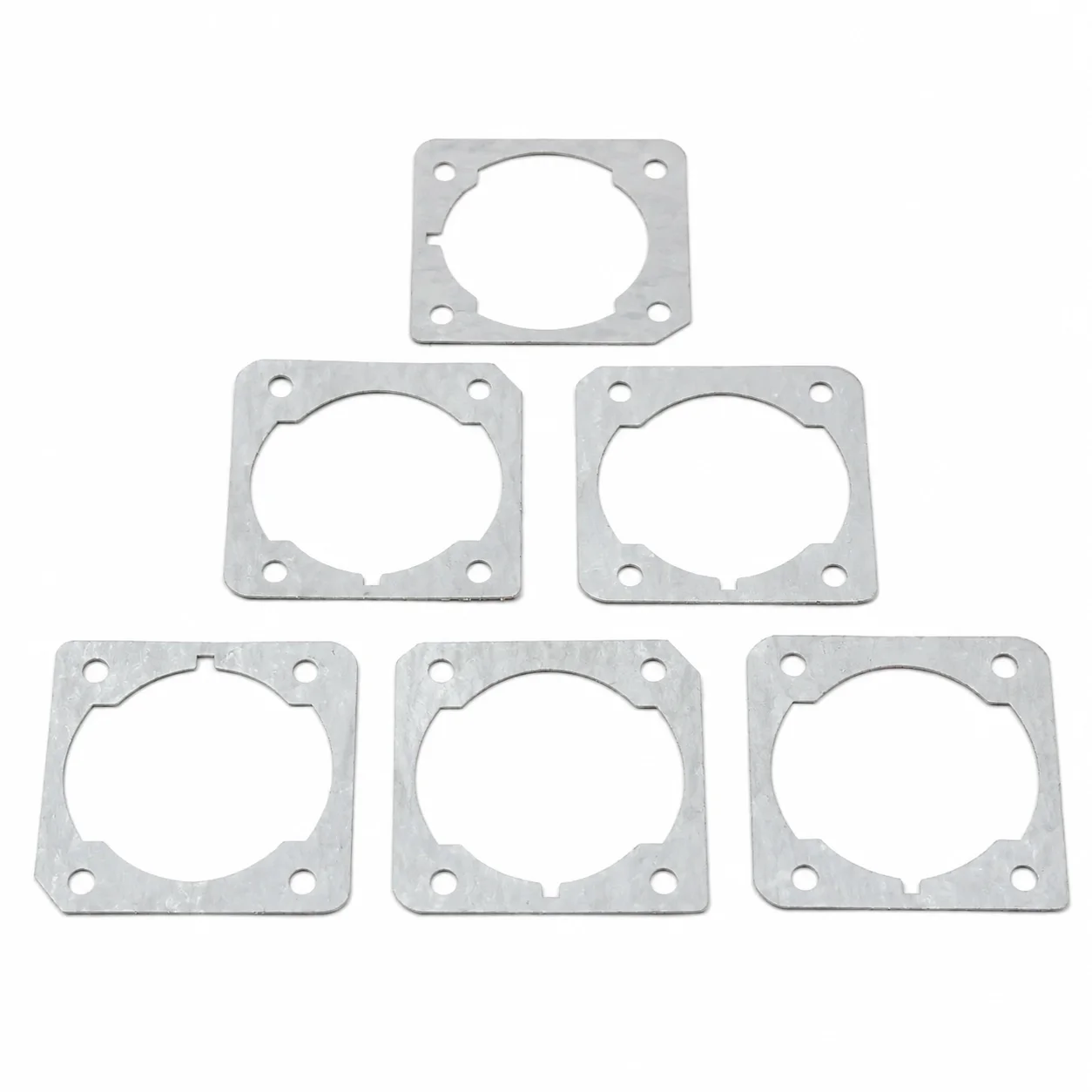 6pcs Cylinder Head Base Gasket Set For HUSQVARNA 340 350 345 346 351 353 Chainsaw Engine OEM 503894401 Garden Tool Parts