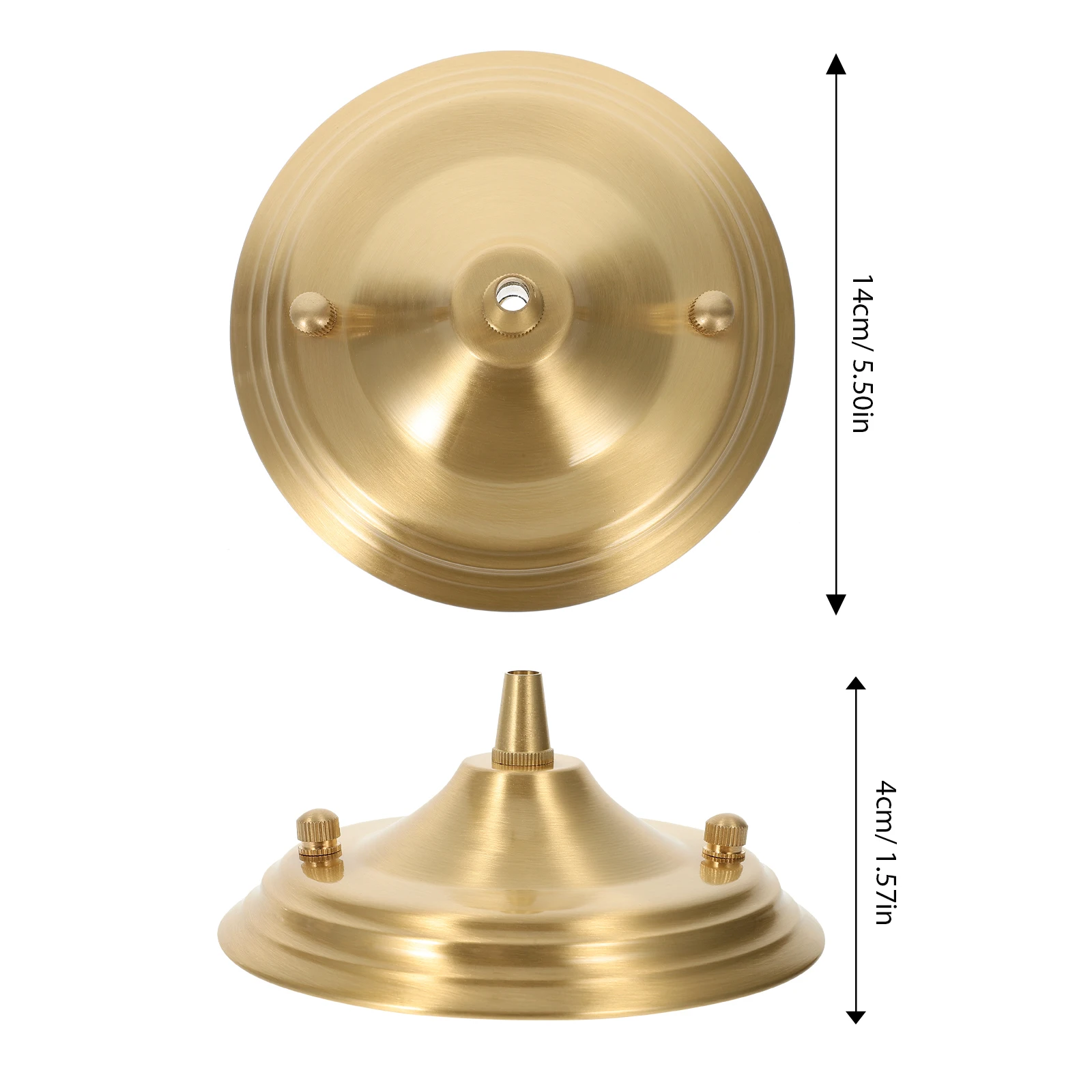 سقف المظلة لوحة معدنية تصاعد قوس ل قلادة تركيب المصابيح النمط الصناعي غطاء لوحة استبدال الأجهزة #4