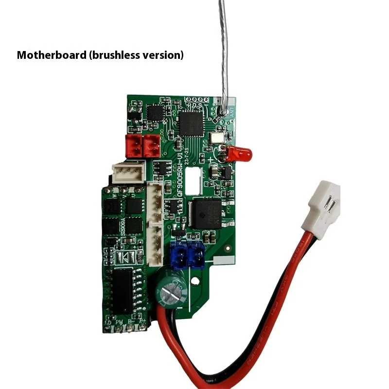 Qf009 4-kanałowy bezszczotkowy pilot zdalnego sterowania Samolot Su35 Airbody Serwo Led Light Śmigło Silnik Akcesoria Montaż samolotu