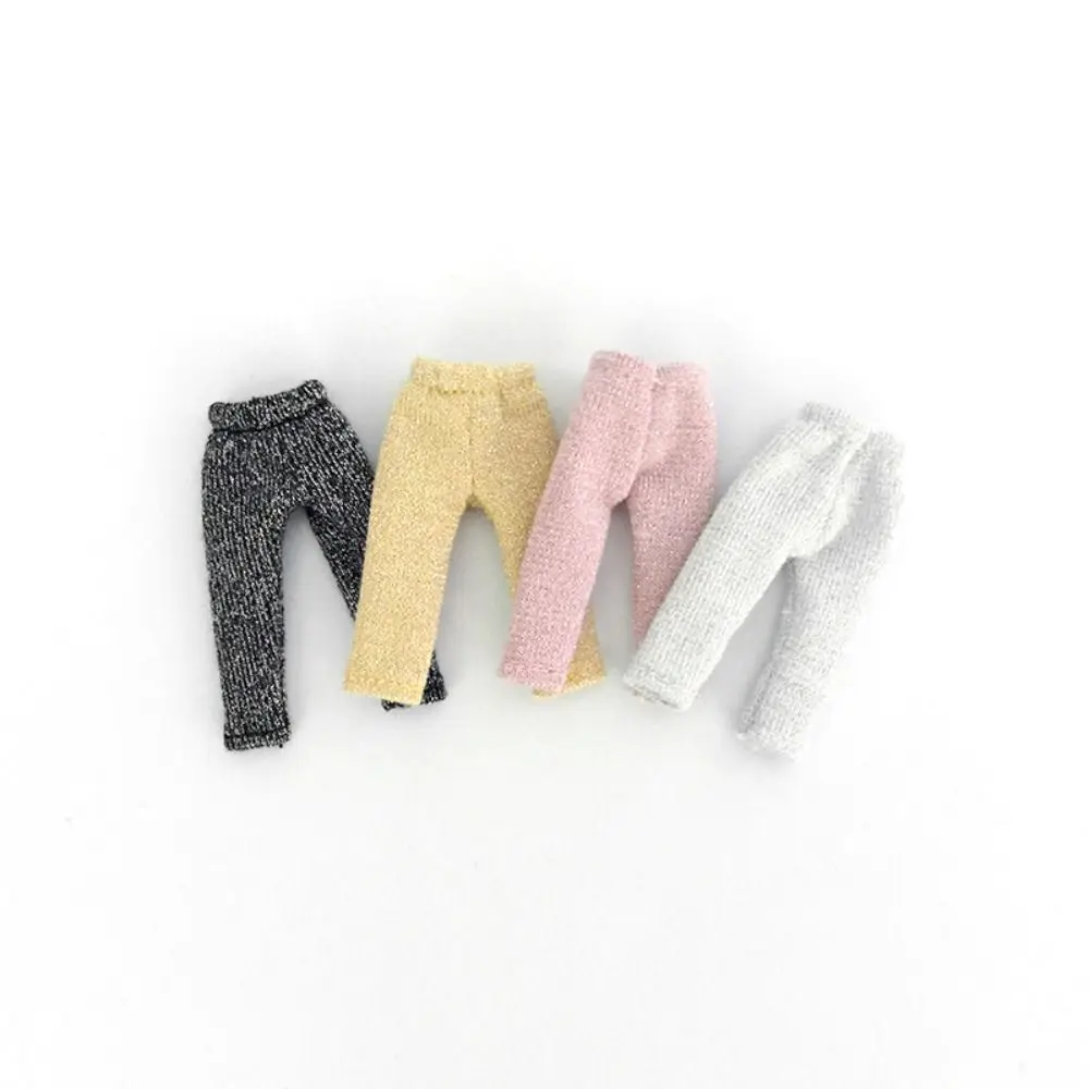 Fashion Clothes Trousers For 1/11 OB11 Dolls For 1/12 Bjd/GSC Doll Slim Leggings Clothes Pants DIY Obitsu 11 Doll Clothes