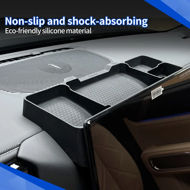 For BYD Leopard 8 2024+ Central Control Screen Rear Storage Box For Denza B8 Behind Instrument Panel Storage Box Car Accessories