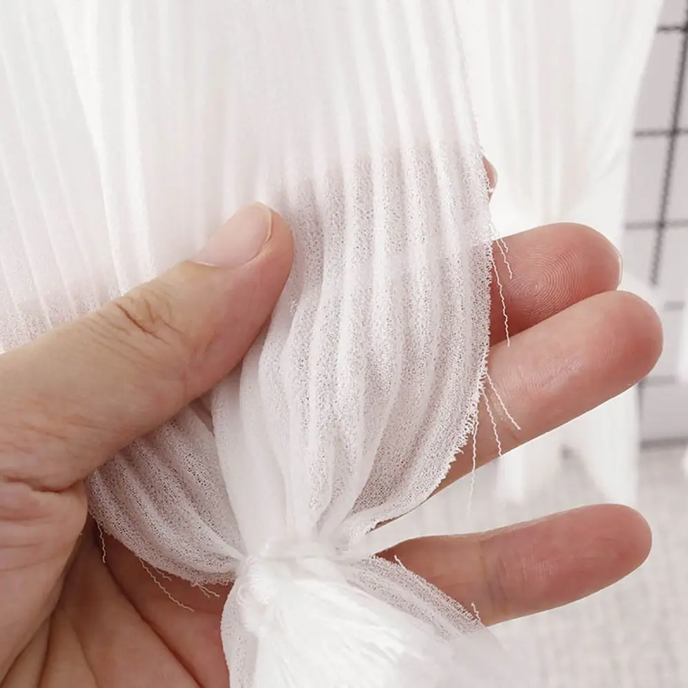 Creative 1/12 Dollhouse Curtain 2/3 Shades White Miniature Lace Curtain Cosplay Playing House Mini Model Furniture