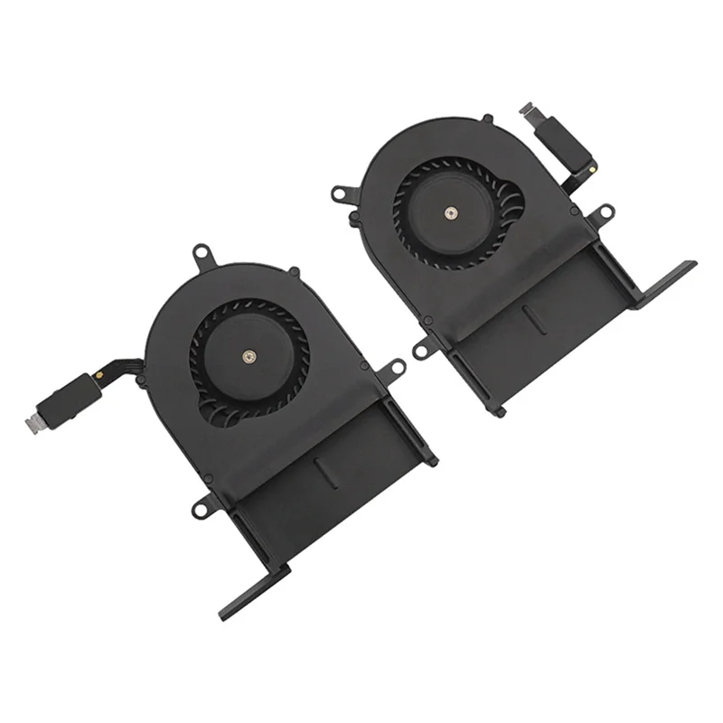 AY14 -Left Right A Pair Of Fans Portable Convenient CPU Radiating Cooler Black-Gray For   A1425 12-13 Years