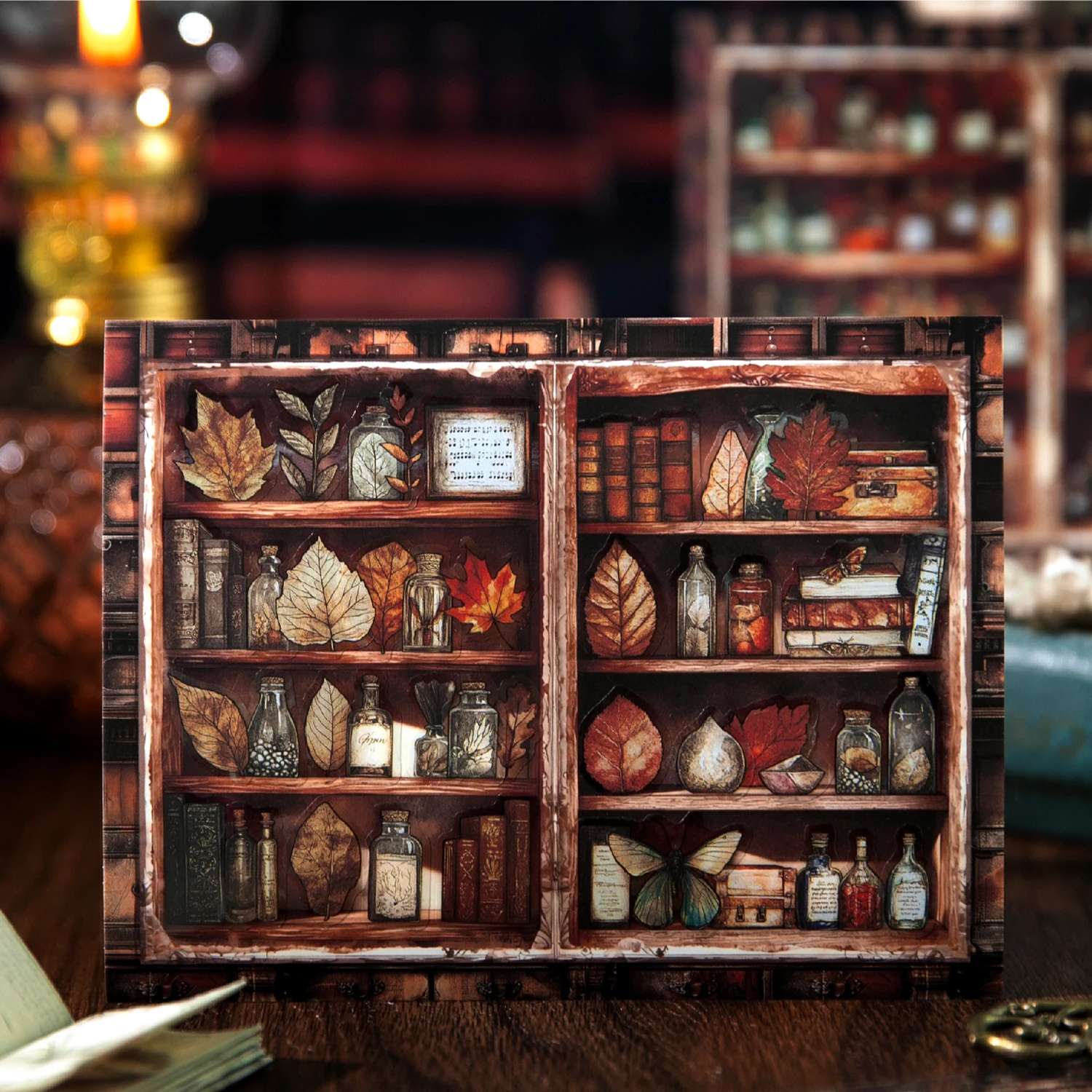 

2 шт. ПЭТ-наклейки в ретро-британском стиле с магическими элементами для творчества и оформления сцен в скрапбукинге