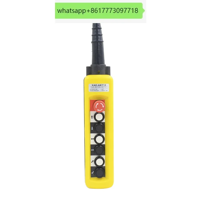 

Rainproof Single Double Speeds Hoist Switch Push Button for Crane Switch Pendant controller