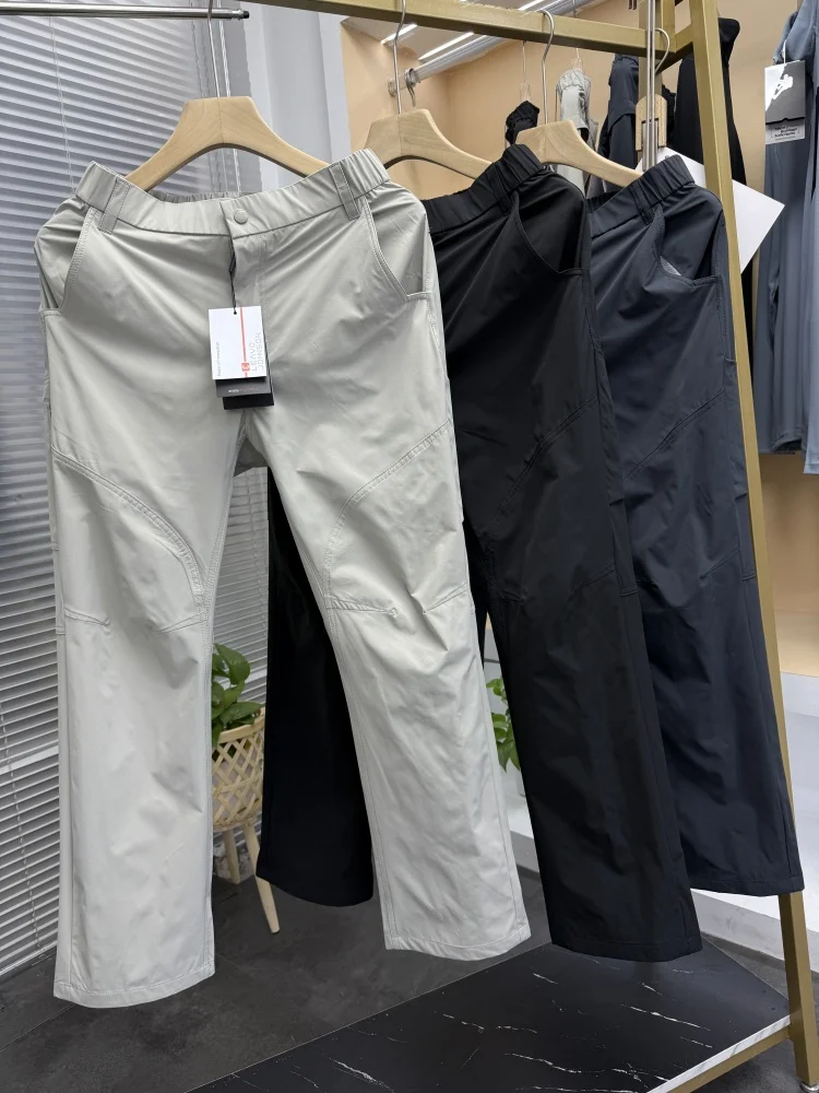 

Уличные мужские повседневные брюки из софтшелла, весна-лето, новые ветрозащитные водонепроницаемые длинные брюки с 3D пошивкой Faion Urban