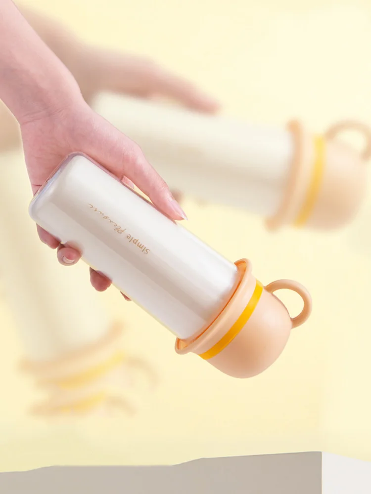 Портативный дорожный контейнер для зубных щеток с чашкой для мытья