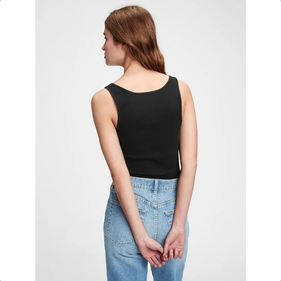 Canotta a costine da donna