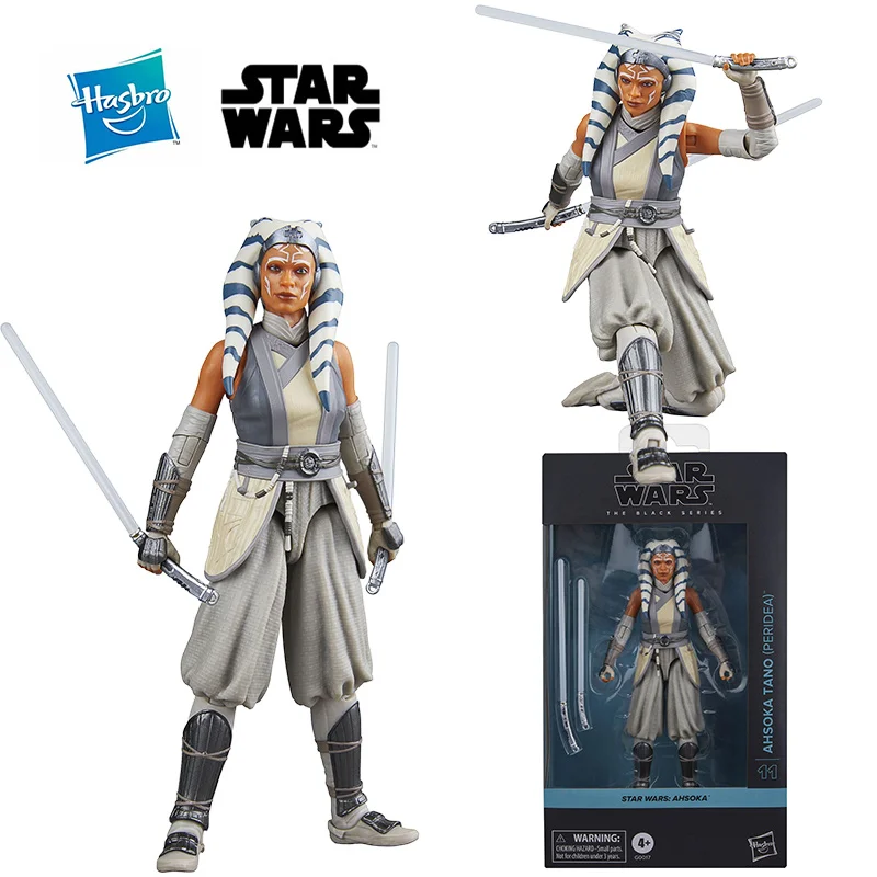 Hasbro Star Wars The Black Series Ahsoka Tano (Peridea) 16Cm Anime Original Action Figure Model Toy Birthday Gift Collection