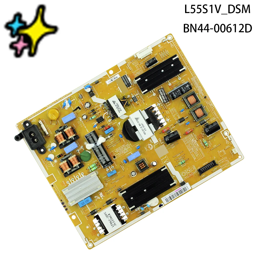 

BN44-00612D L55S1V_DSM Power Supply Board is for UA50F5000HJXXZ UA50F5500AMXXS UA50F6300AMXRD UA55F6300AM UA55F6300 UE50F5570SS