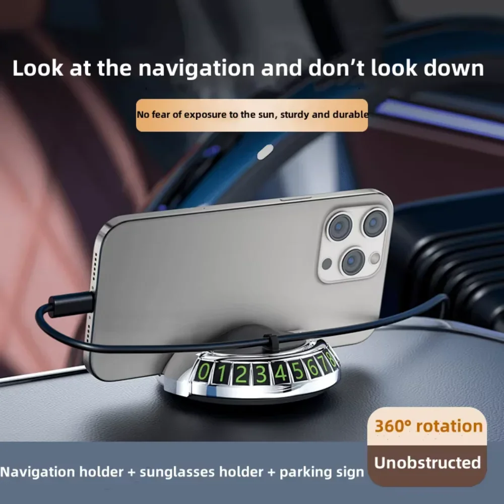 

Car Temporary Parking Card Phone Number Card Plate Telephone Number Car Park Stop Automobile Accessories