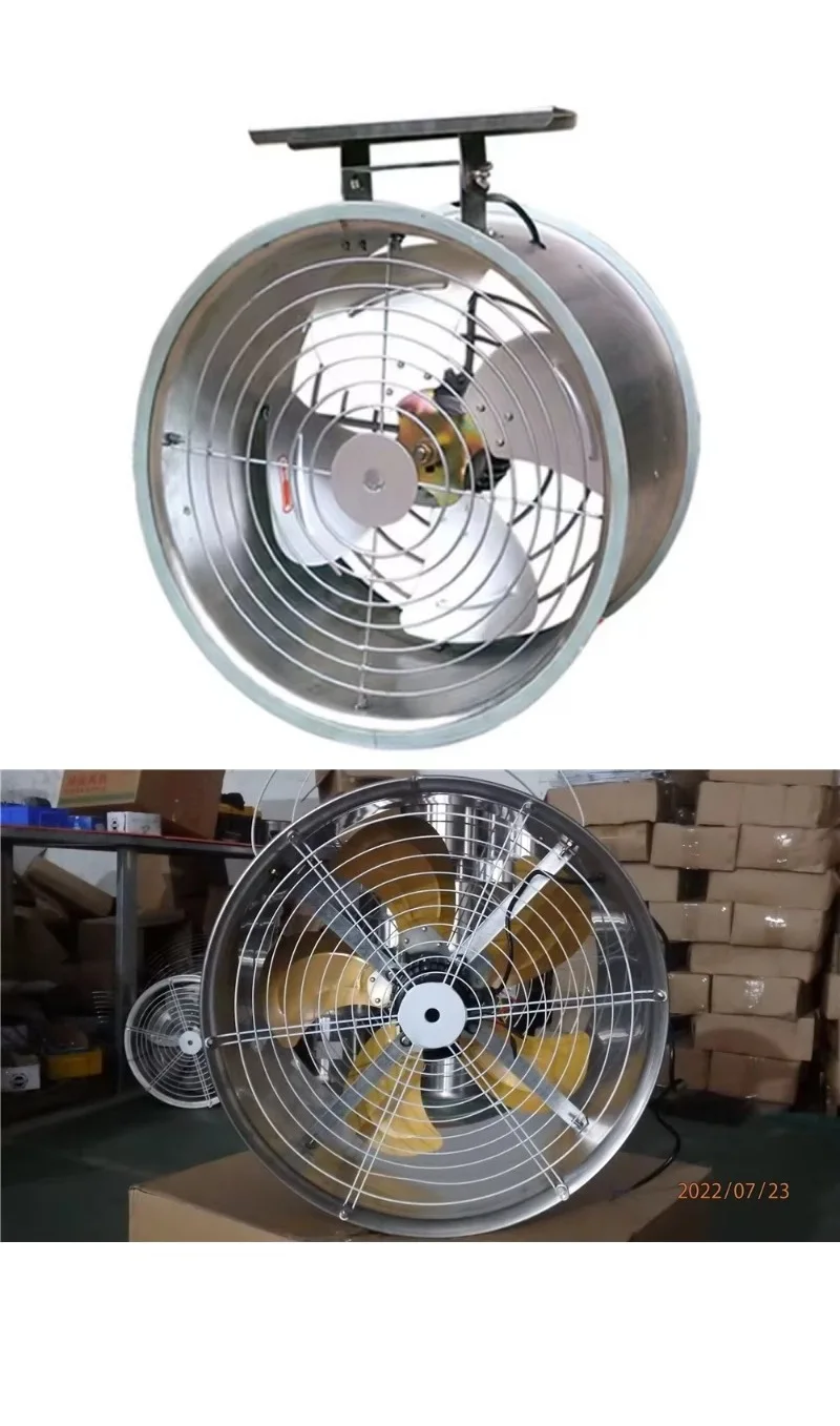 Agriculture Fan /Greenhouse Hanging Ventilation Fans/Air Circulation Fan for Greenhouse and Poultry Farm