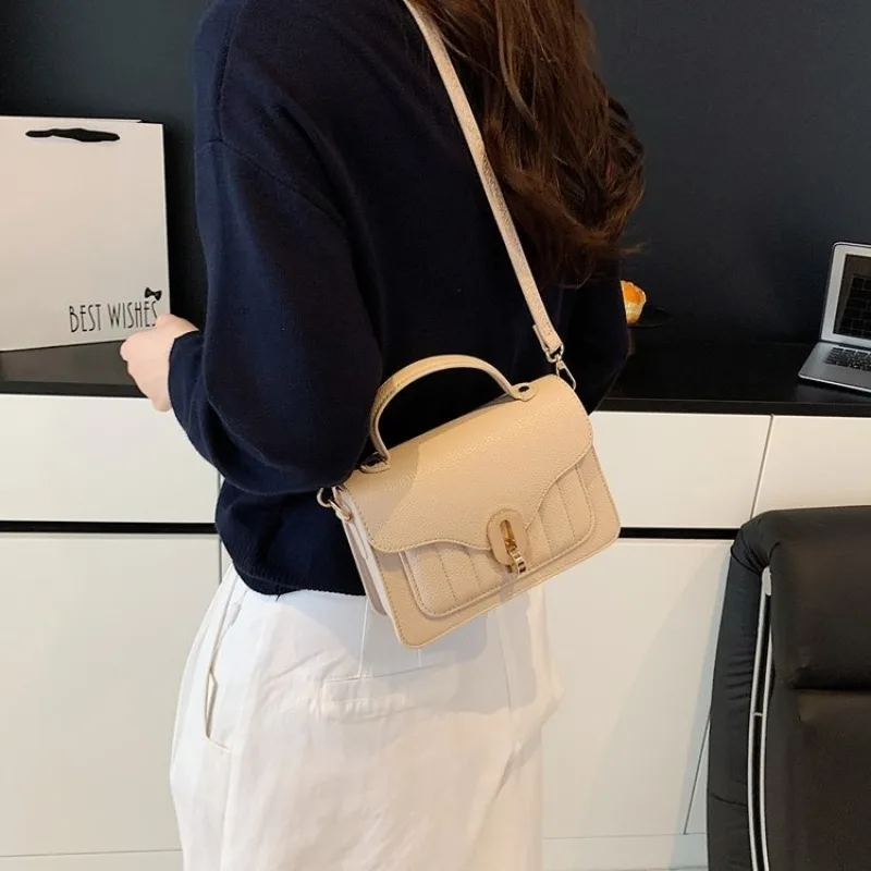 Classic Leather Diaper Bag Women Fashion Handbag Crossbody Shoulder Messenger Purse Tote Designer Vintage - view 3