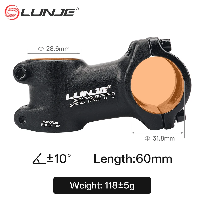 Ultraleicht Bike Power 60/70/80/90/100/110 MM MTB Fahrrad Vorbau 10/17/25/35 Grad Mountainbike Teile